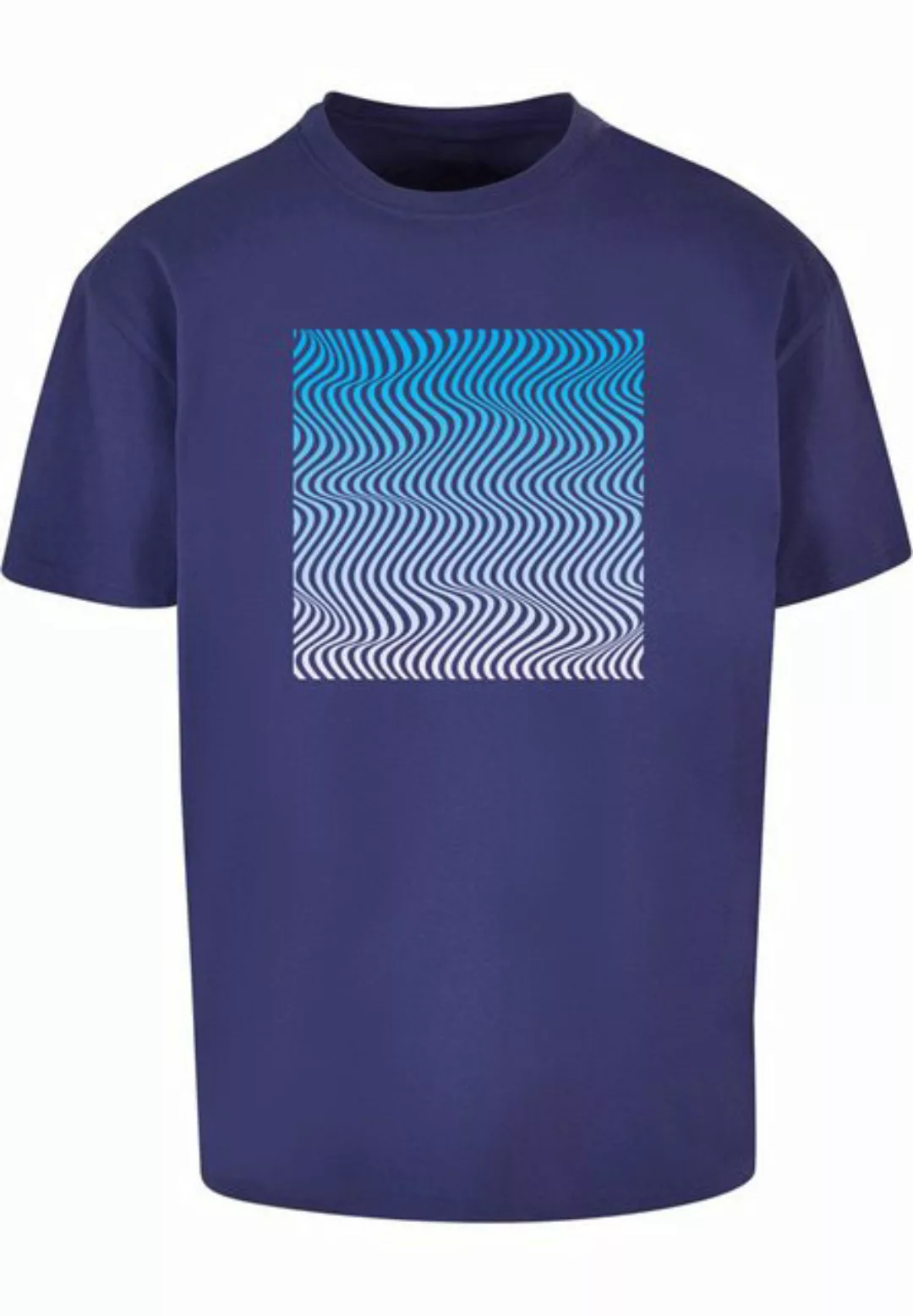 Merchcode T-Shirt Merchcode Herren Summer - Wavy Pattern Heavy Oversize Tee günstig online kaufen