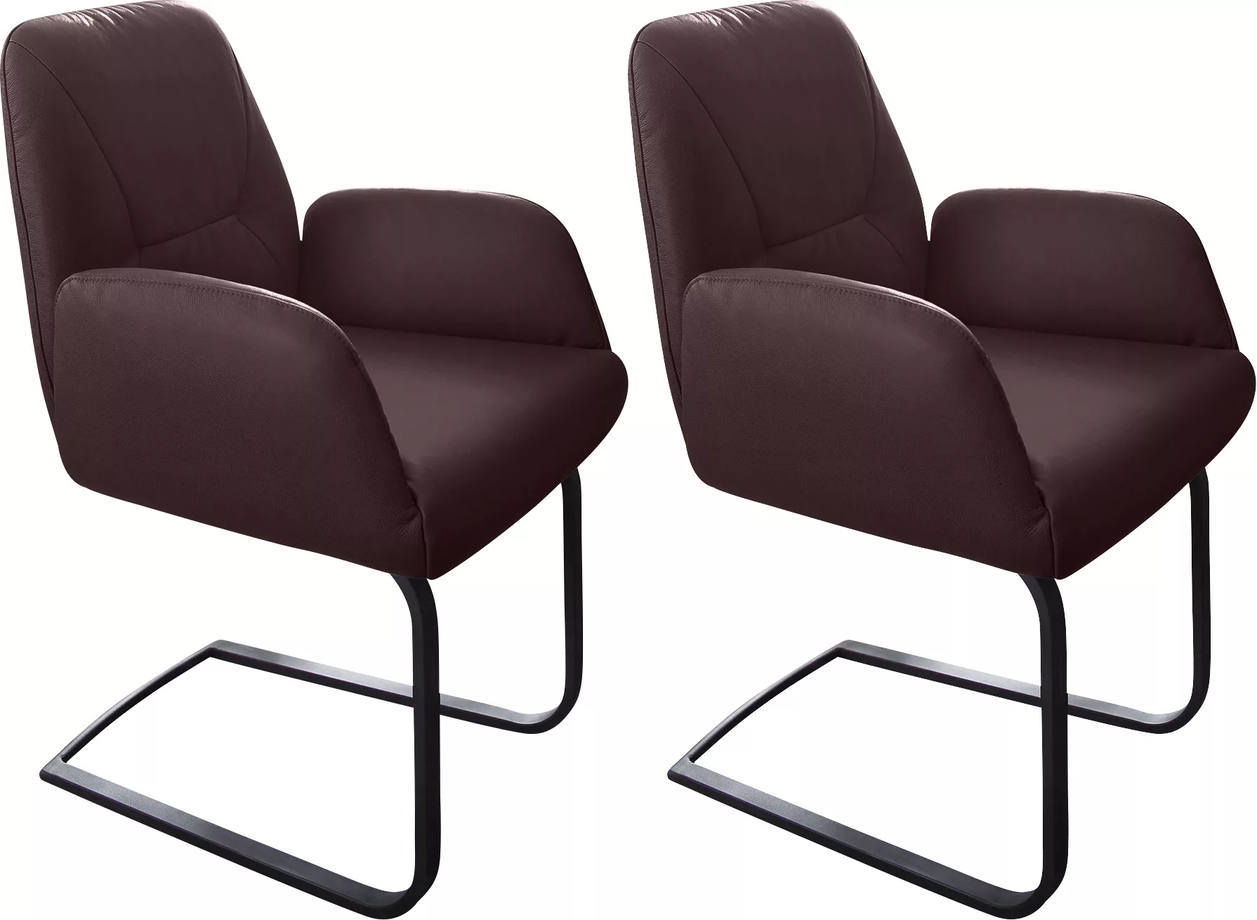 W.SCHILLIG Freischwinger »ole«, (Set), 2 St., Longlife Xtra-Leder Z69, 2er- günstig online kaufen
