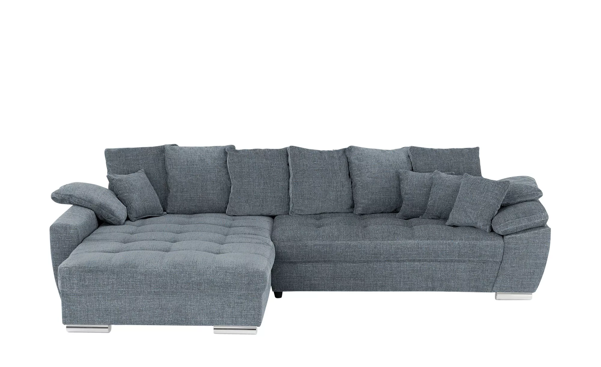 Ecksofa  Farina ¦ grau ¦ Maße (cm): B: 323 H: 92 T: 222 Polstermöbel > Sofa günstig online kaufen