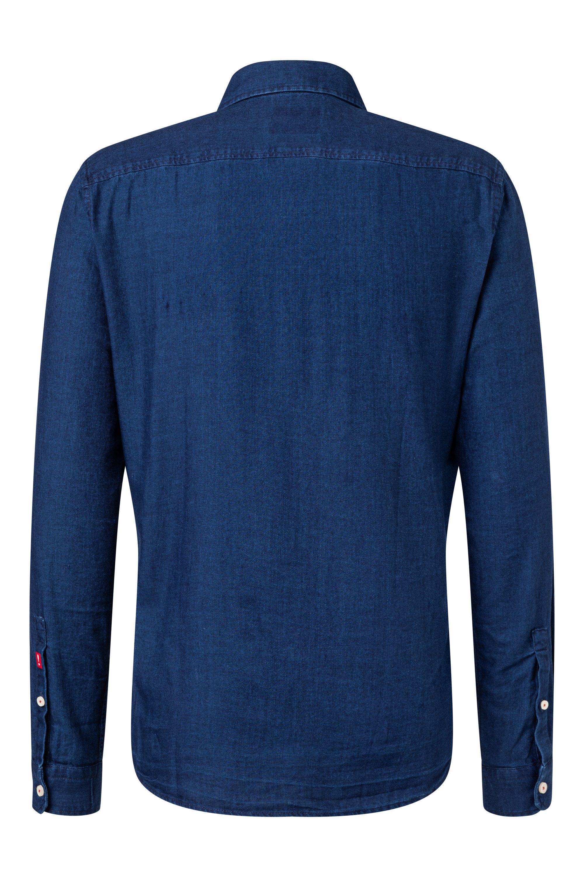 Joop Jeans Jeanshemd Heli3-W Logostickerei, Slim günstig online kaufen
