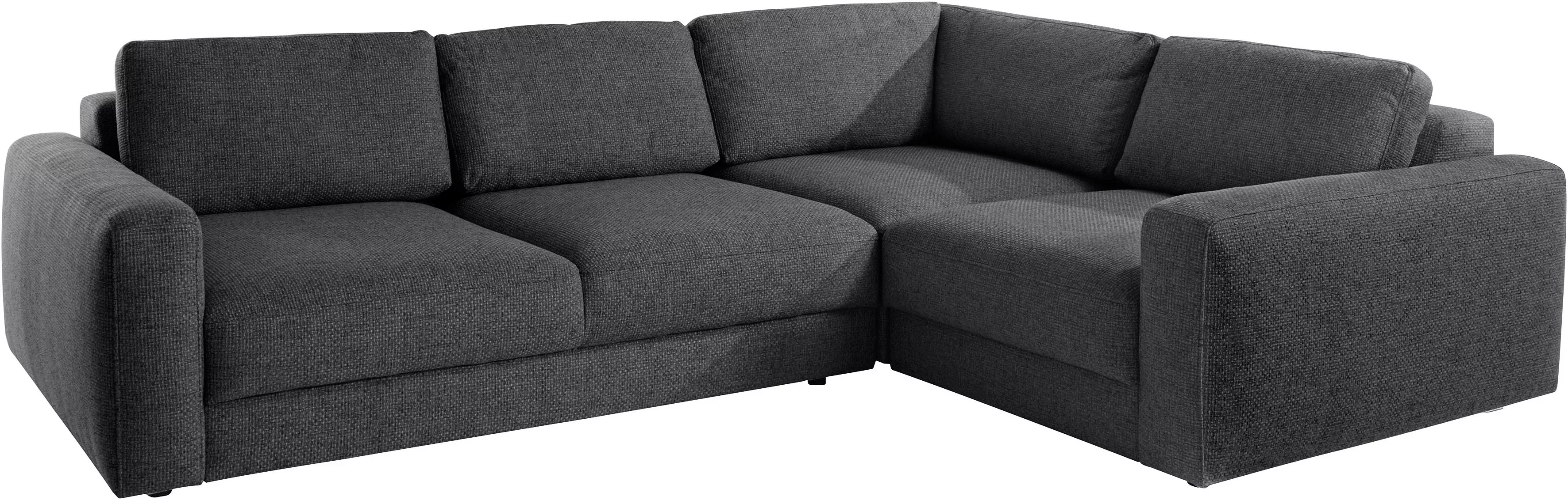 Places of Style Ecksofa "Bloomfield, L-Form", extra tiefe Sitzfläche, wahlw günstig online kaufen