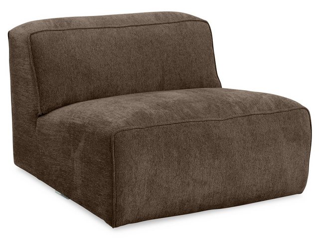 SANSIBAR Living Sofa Sofaelement SANSIBAR BERGEN BHT 125x69x101 cm braun Mo günstig online kaufen