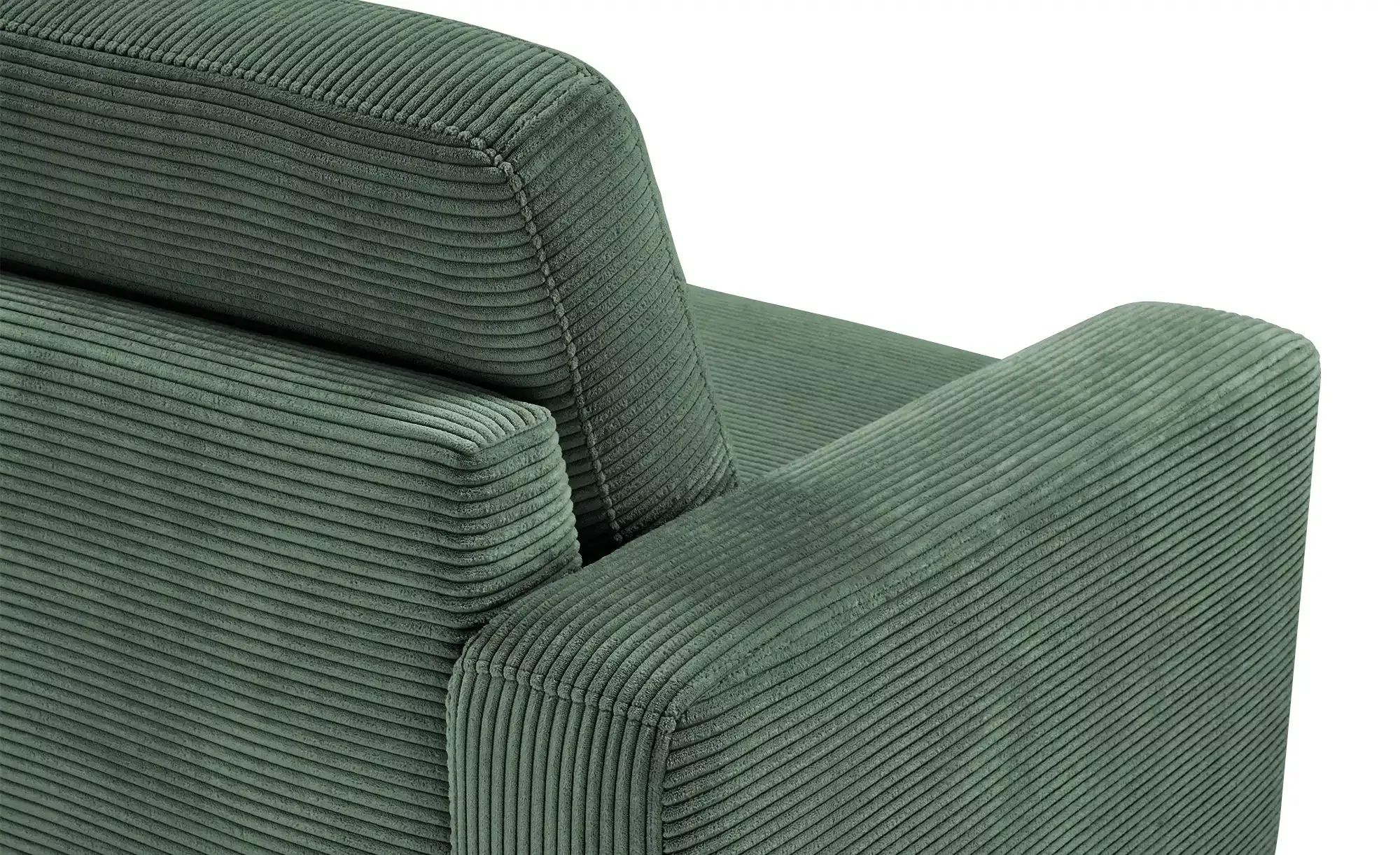 switch Schlafsofa aus Cord Vanila ¦ grün ¦ Maße (cm): B: 220 H: 87 T: 98 Po günstig online kaufen