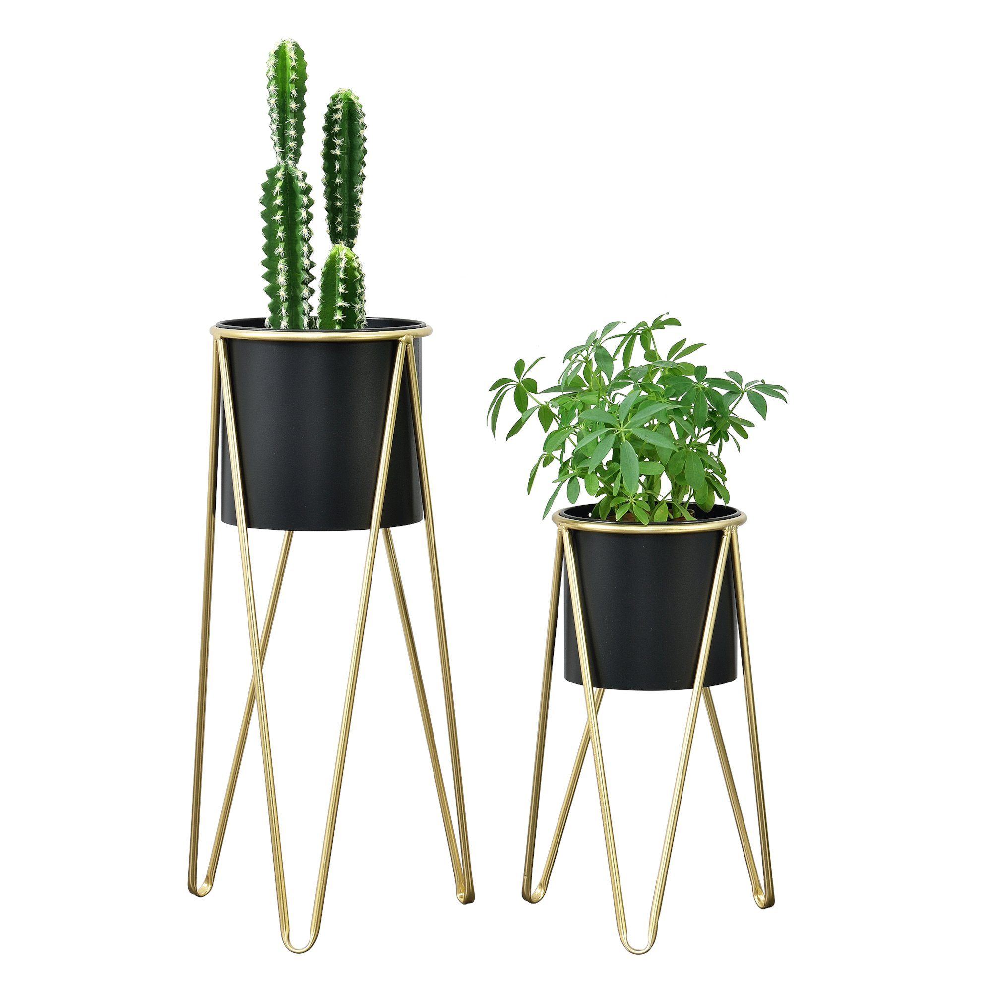 en.casa Blumenständer, Hedera 2er Set Pflanzenständer günstig online kaufen