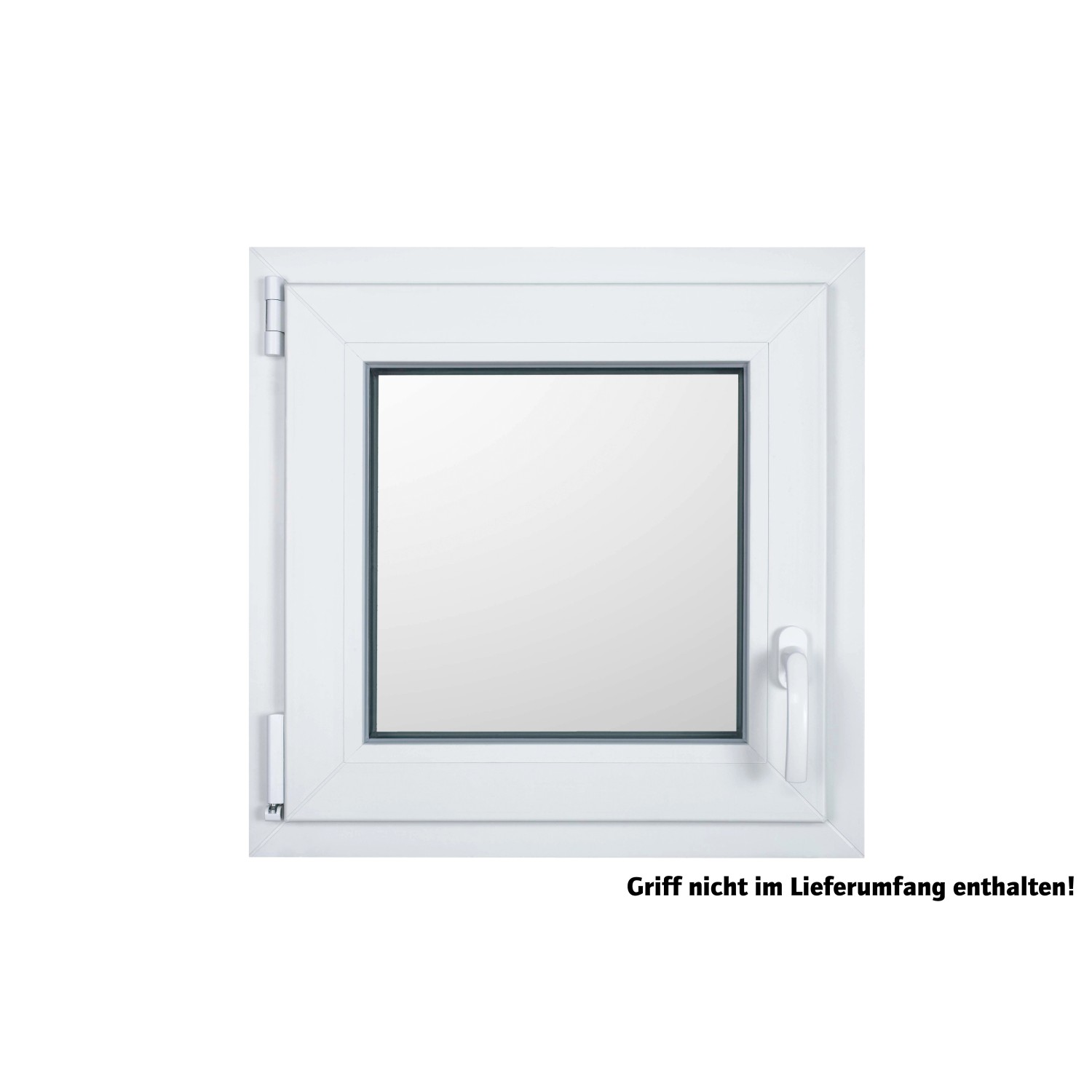 KM Meeth Kunststoff-Fenster CL70P Weiß 75 cm x 75 cm DIN Links günstig online kaufen