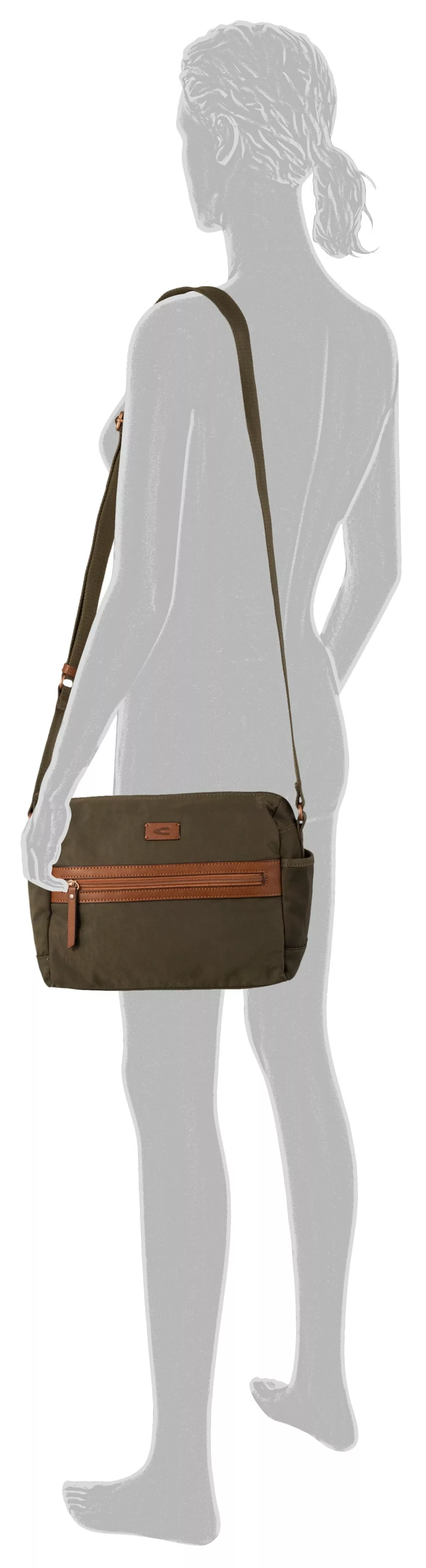 camel active Umhängetasche "CLOUD Cross bag M", in praktischem Format günstig online kaufen