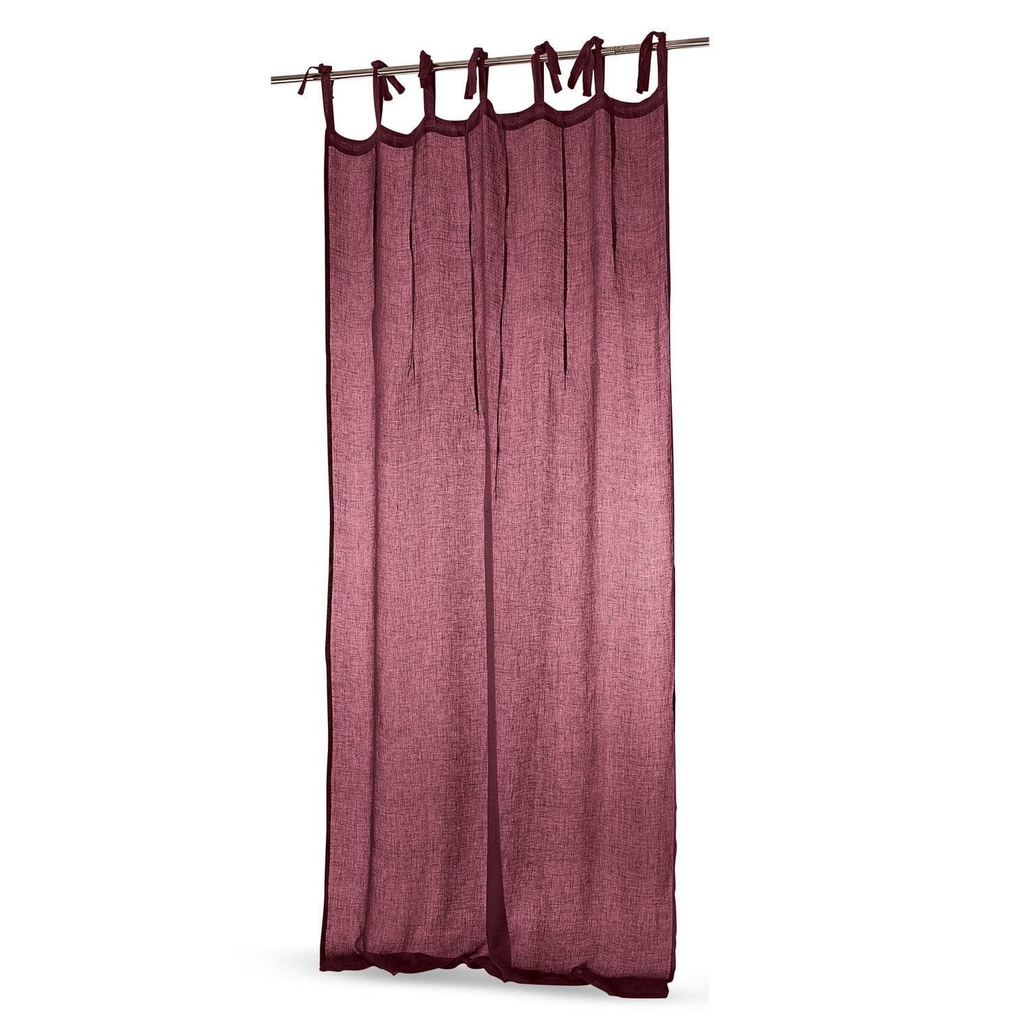 Mirabeau Vorhang Gardine Adara bordeaux günstig online kaufen