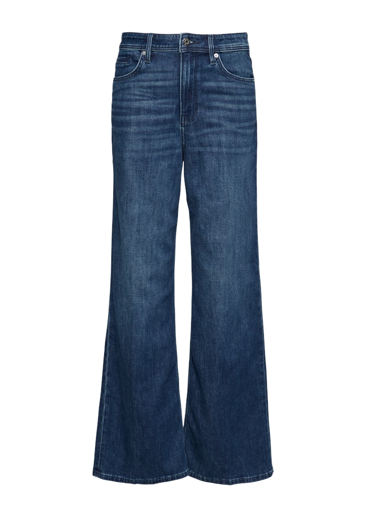 s.Oliver Gerade Jeans s.Oliver - Jeans Karolin - Regular Fit, Mid Rise, Str günstig online kaufen