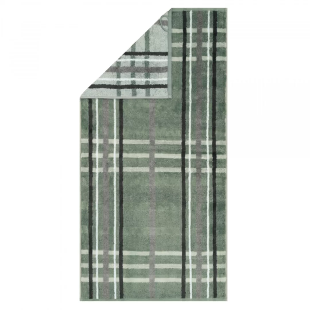 Cawö Handtücher Noblesse Check 1089 - Farbe: nordic green - 44 - Handtuch 5 günstig online kaufen