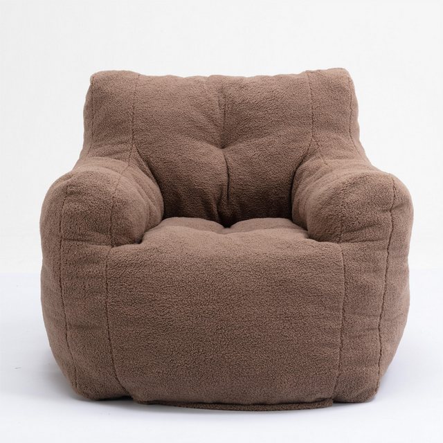 Gotagee Sofa Wohnzimmer-Sofa Sitzsack Einzelsofa Freizeit-Sofa Teddystoff günstig online kaufen