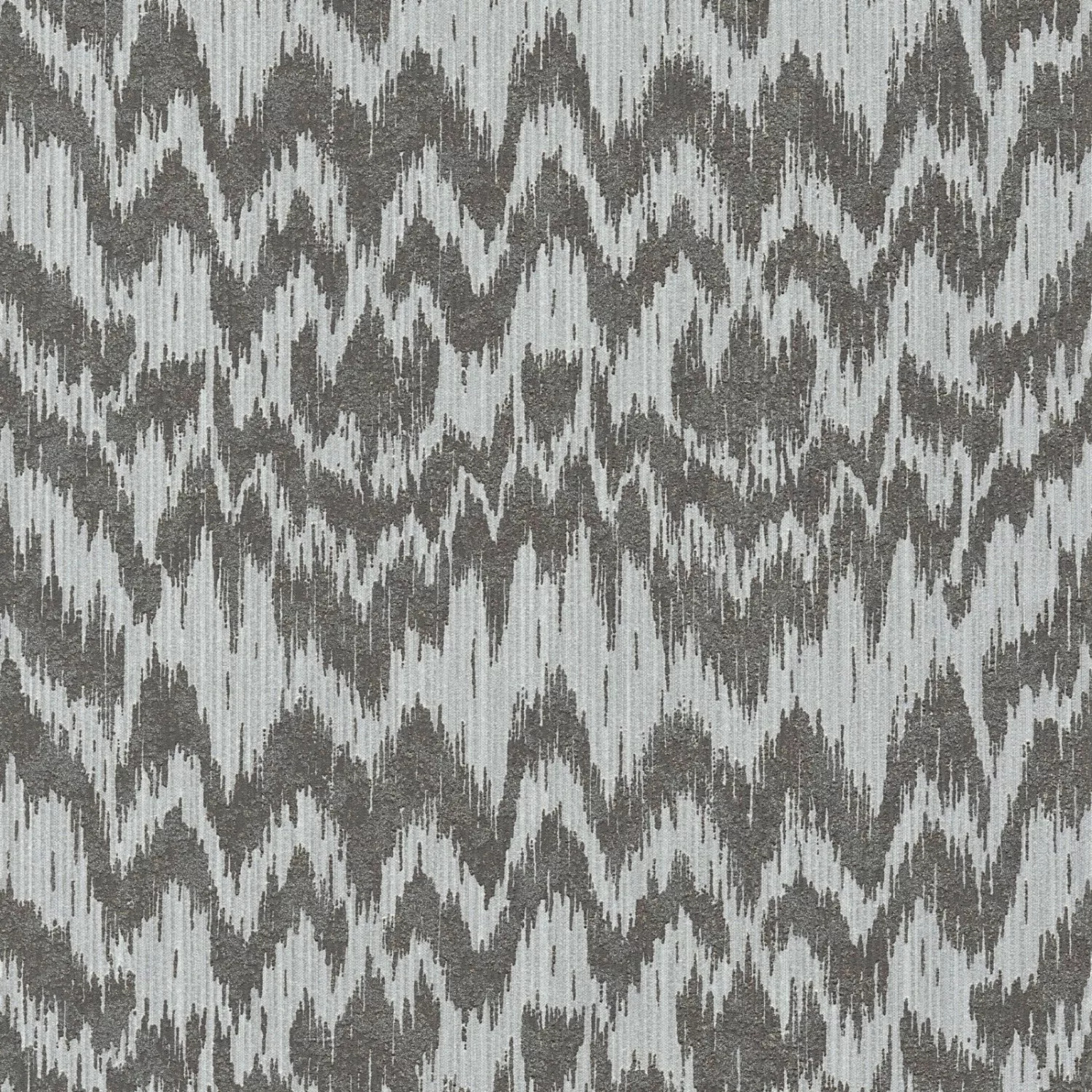 Bricoflor Ethno Tapete Grau Boho Vliestapete mit Batik Muster in Textilopti günstig online kaufen