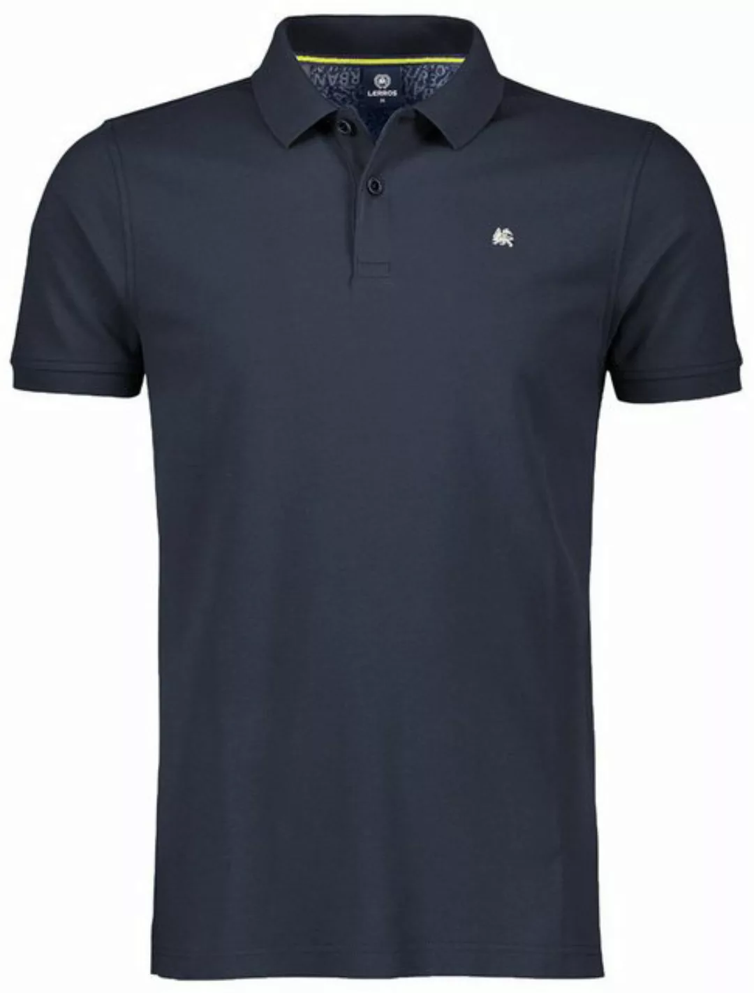 LERROS Poloshirt mit dezenter Stickerei auf der Brust günstig online kaufen