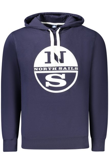 North Sails Sweatshirt Herren Langarm-Kapuzenpullover Blau – Weicher günstig online kaufen