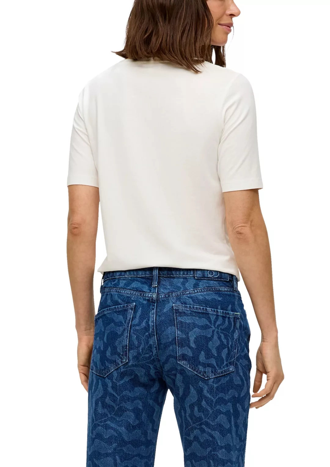 s.Oliver T-Shirt mit Frontprint günstig online kaufen