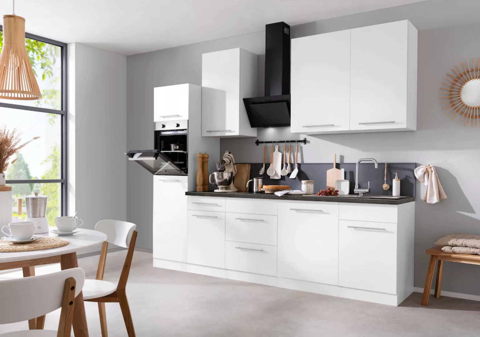 wiho Küchen Küchenzeile »Unna«, ohne E-Geräte, Breite 280 cm günstig online kaufen