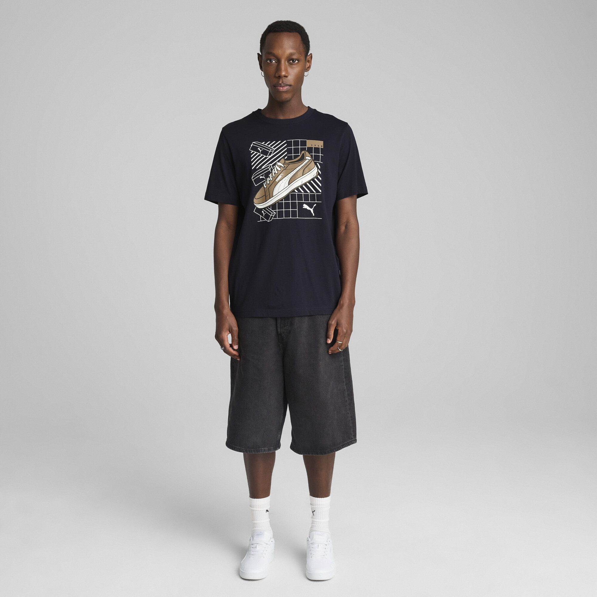 PUMA T-Shirt "Graphics Sneaker T-Shirt Herren" günstig online kaufen