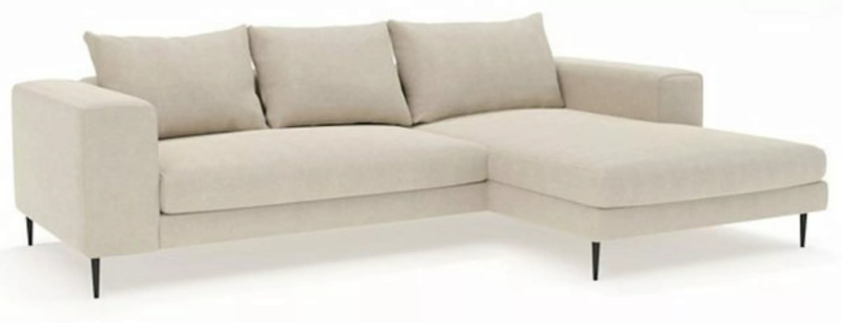 Feldmann-Wohnen Ecksofa Austin, 1 Teile, 295x170x83cm beige Recamiere recht günstig online kaufen