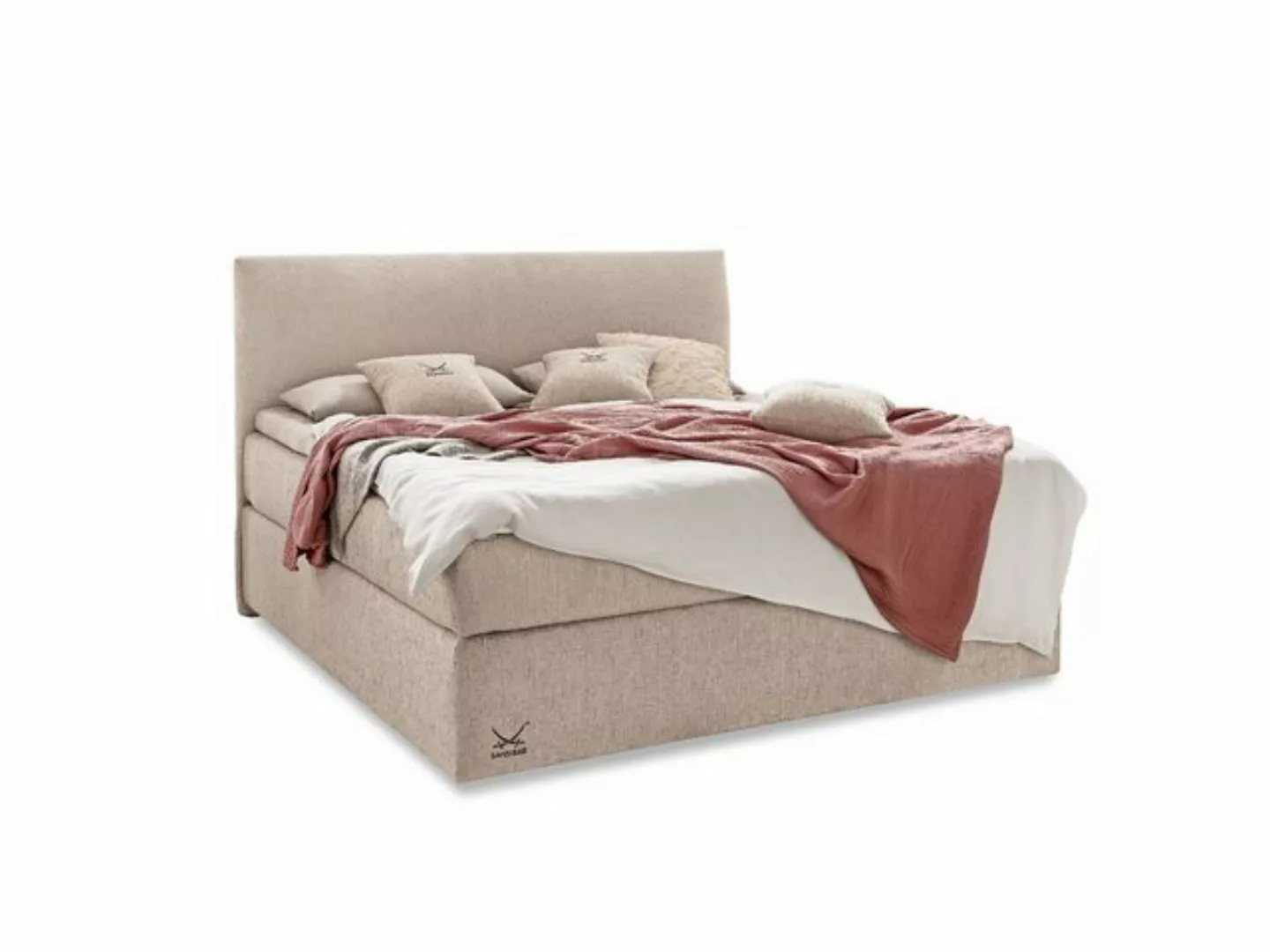 SANSIBAR Living Boxspringbett Boxspringbett SANSIBAR BILLUND 3592 curry Box günstig online kaufen