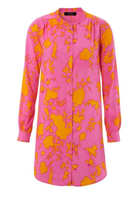 Aniston CASUAL Longbluse, mit graphischem Blumendruck in topaktuellen Farbk günstig online kaufen