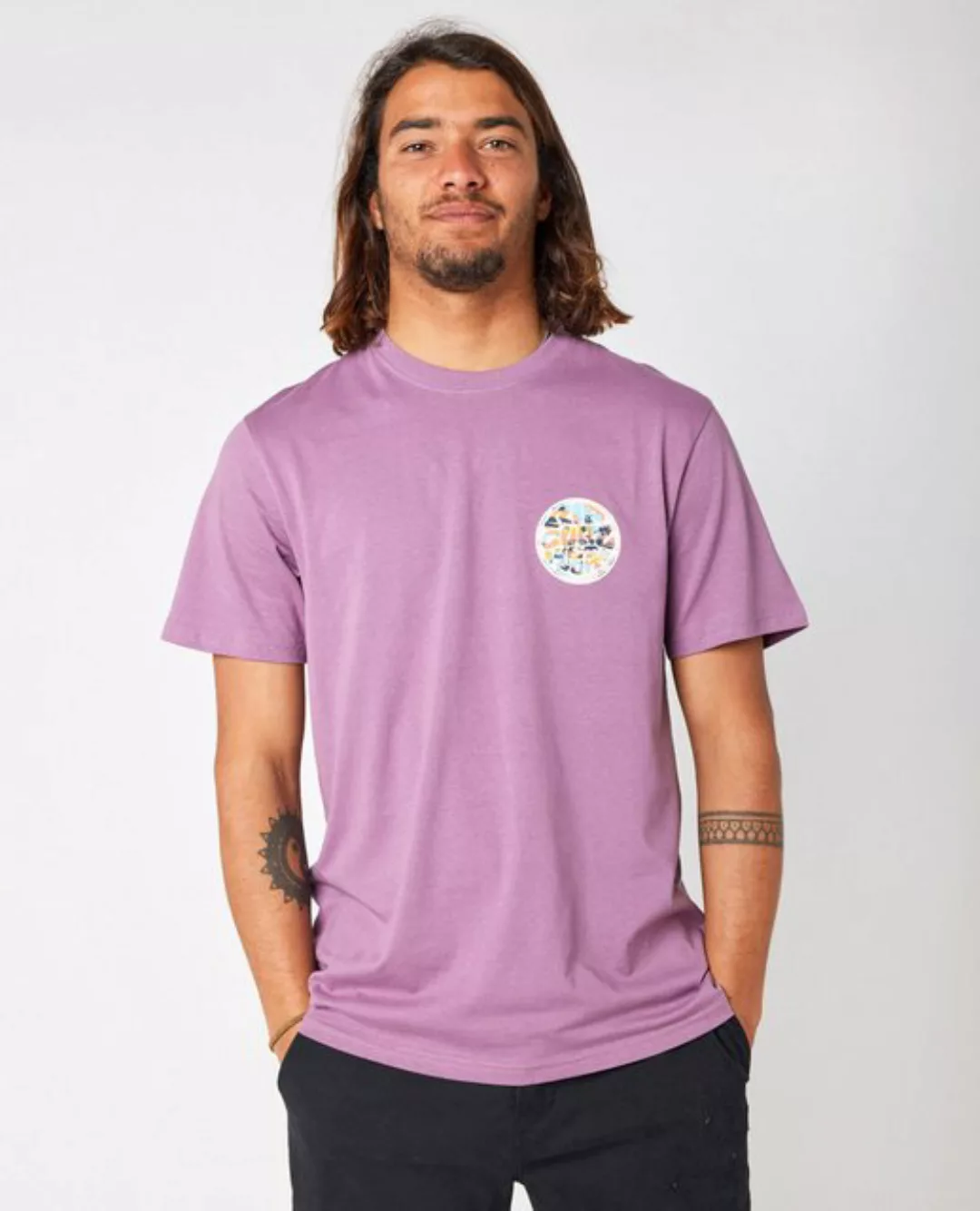 Rip Curl Print-Shirt Passage Kurzärmliges T-Shirt günstig online kaufen