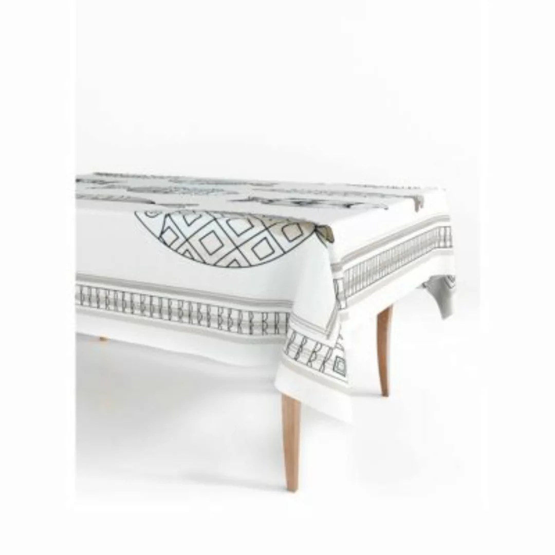THE MIA Tischdecke rechteckig 230 x 150 cm beige günstig online kaufen