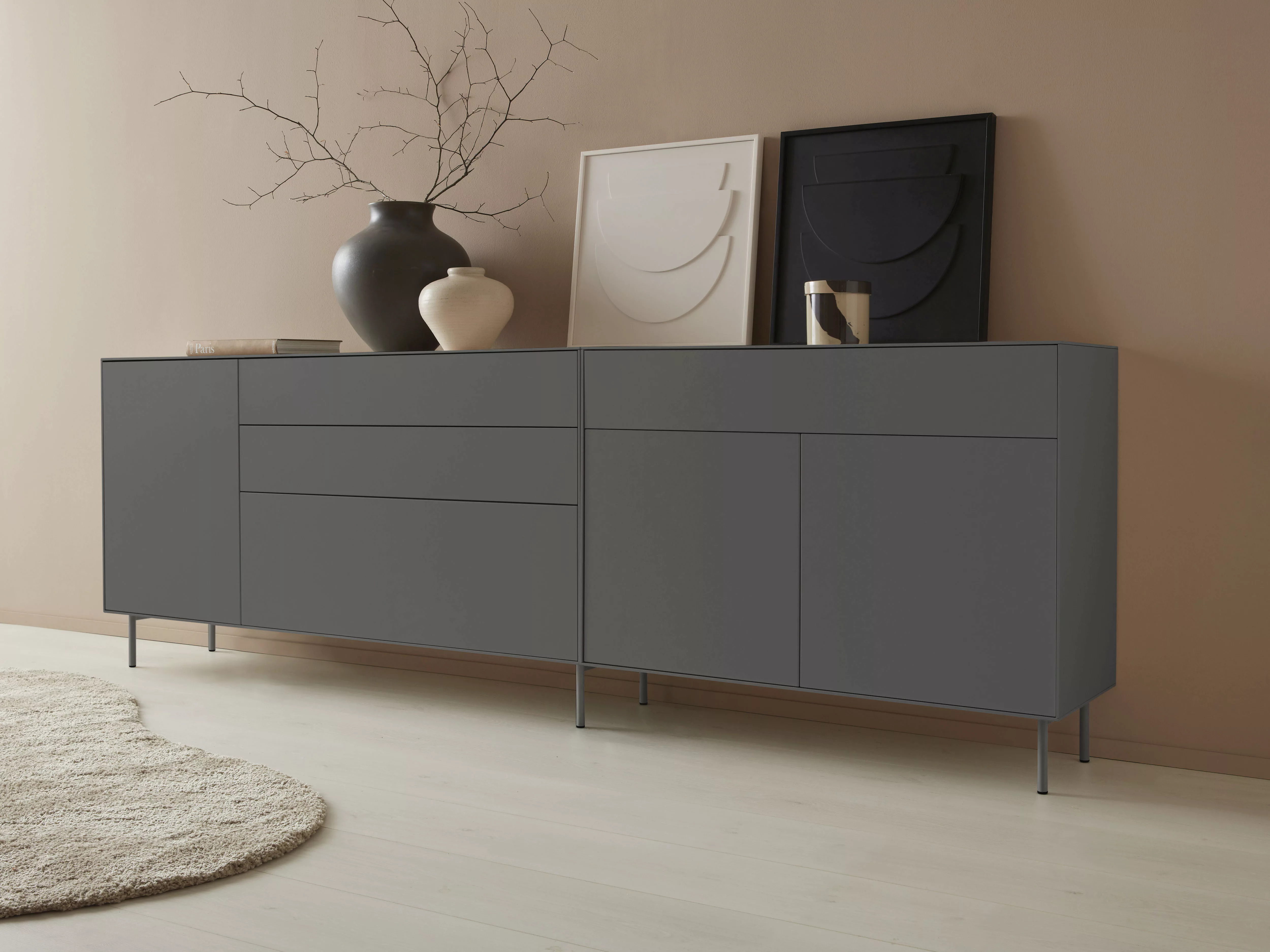 LeGer Home by Lena Gercke Sideboard "Essentials", (2 St.), Breite: 279cm, M günstig online kaufen