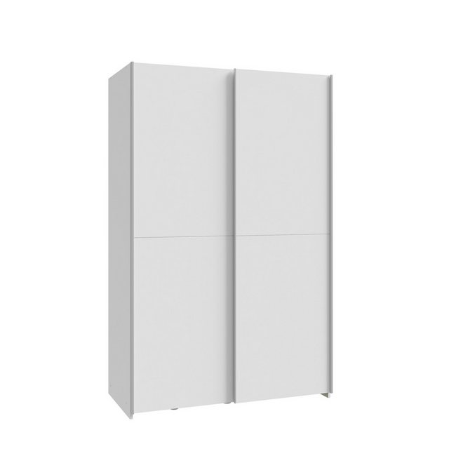 freiraum Schiebetürenschrank Schach&matt in Weiss - 120,1x190,5x61,2cm (BxH günstig online kaufen