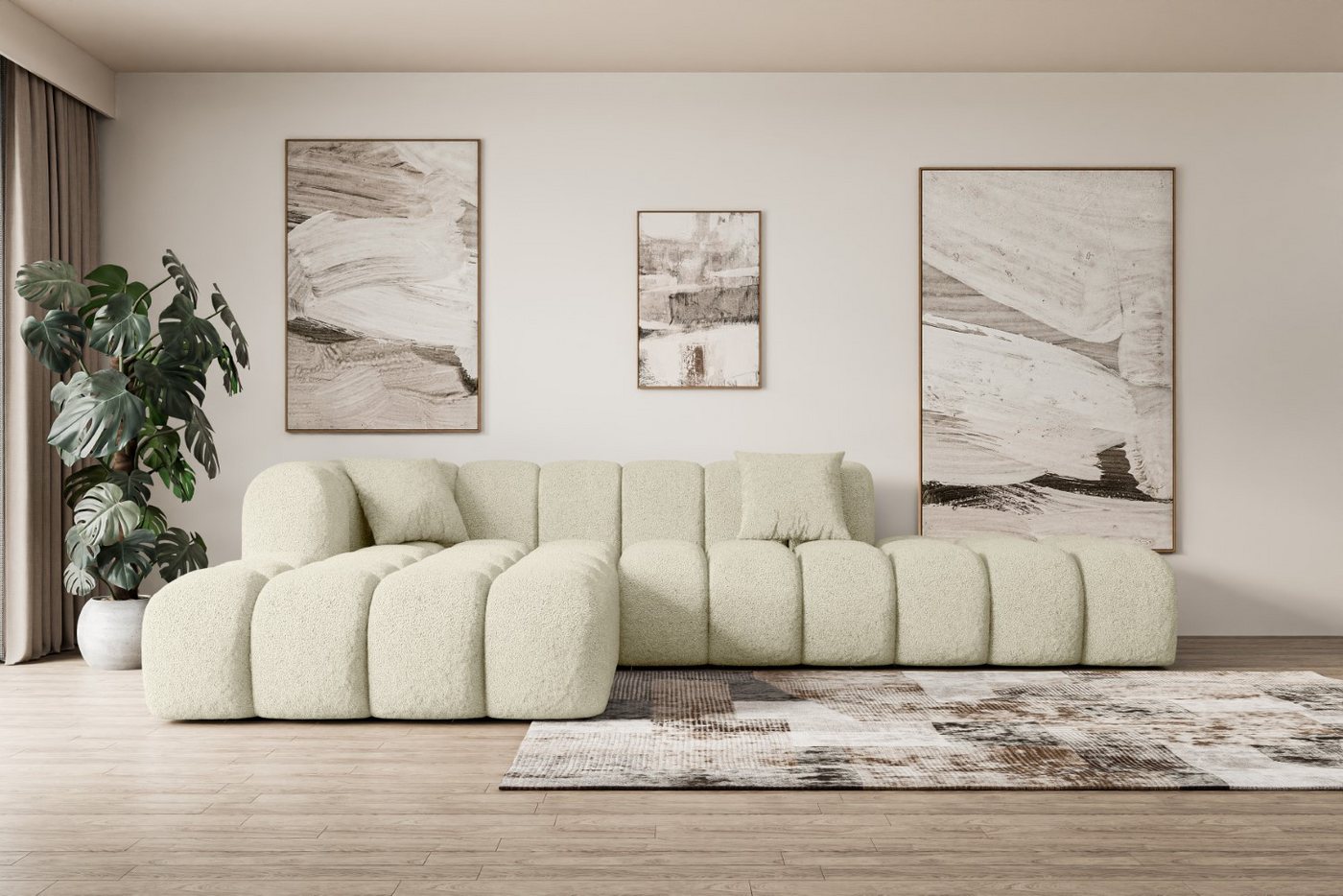 ALTDECOR Ecksofa OLEA-L2, Sofa Praktische Bequeme Funktionsecke Couch L-For günstig online kaufen