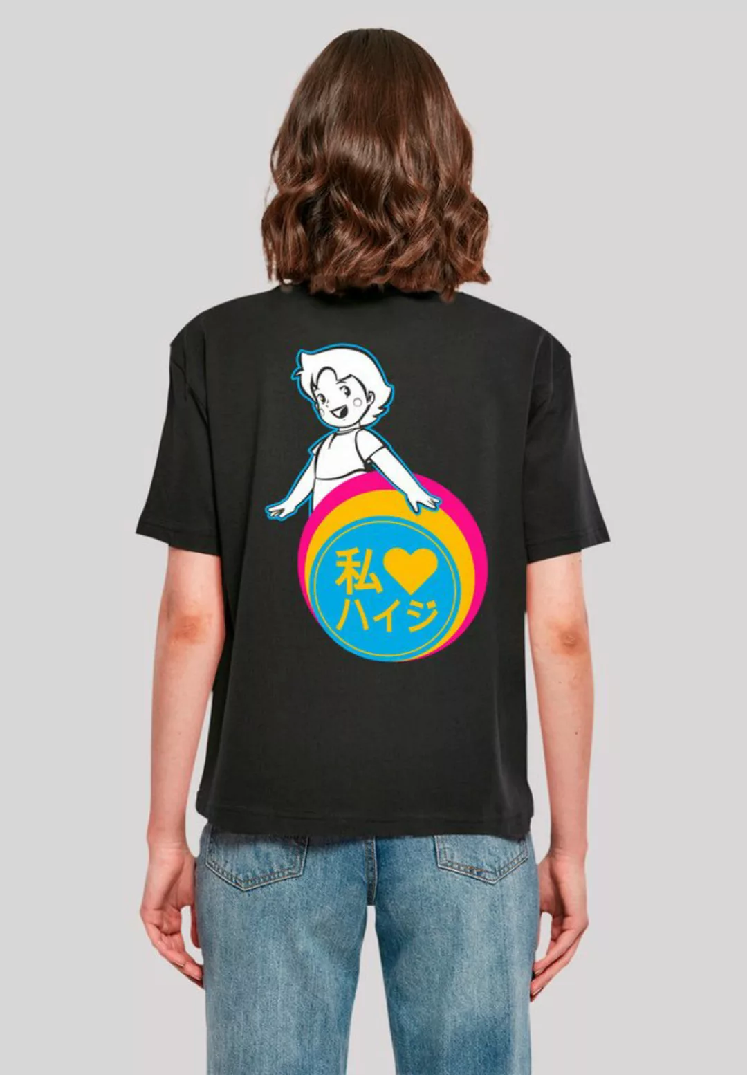 F4NT4STIC T-Shirt "Heidi Kopf Motiv Heroes of Childhood", Nostalgie, Retro, günstig online kaufen