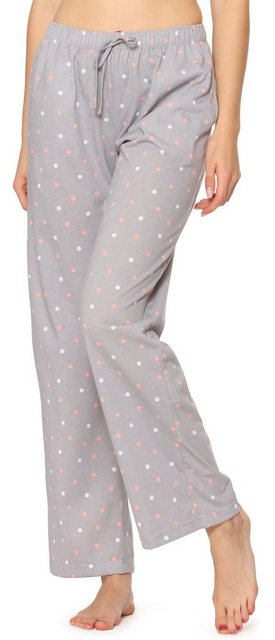 Merry Style Pyjamashorts Damen Schlafanzughose Lang MPP-001 aus Baumwolle ( günstig online kaufen