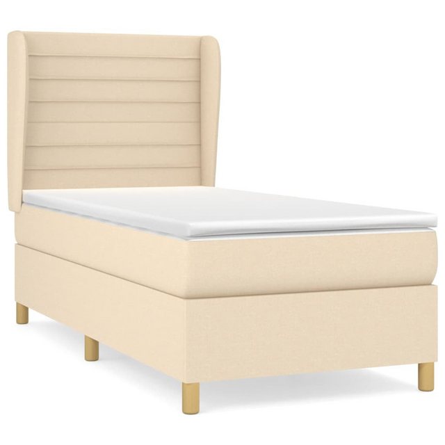 vidaXL Boxspringbett Bett Boxspringbett mit Matratze & Topper Stoff verschi günstig online kaufen