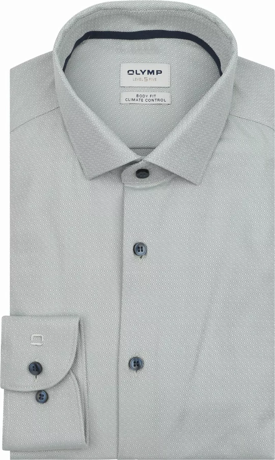 OLYMP Level 5 Hemd Grün - Größe 42 günstig online kaufen