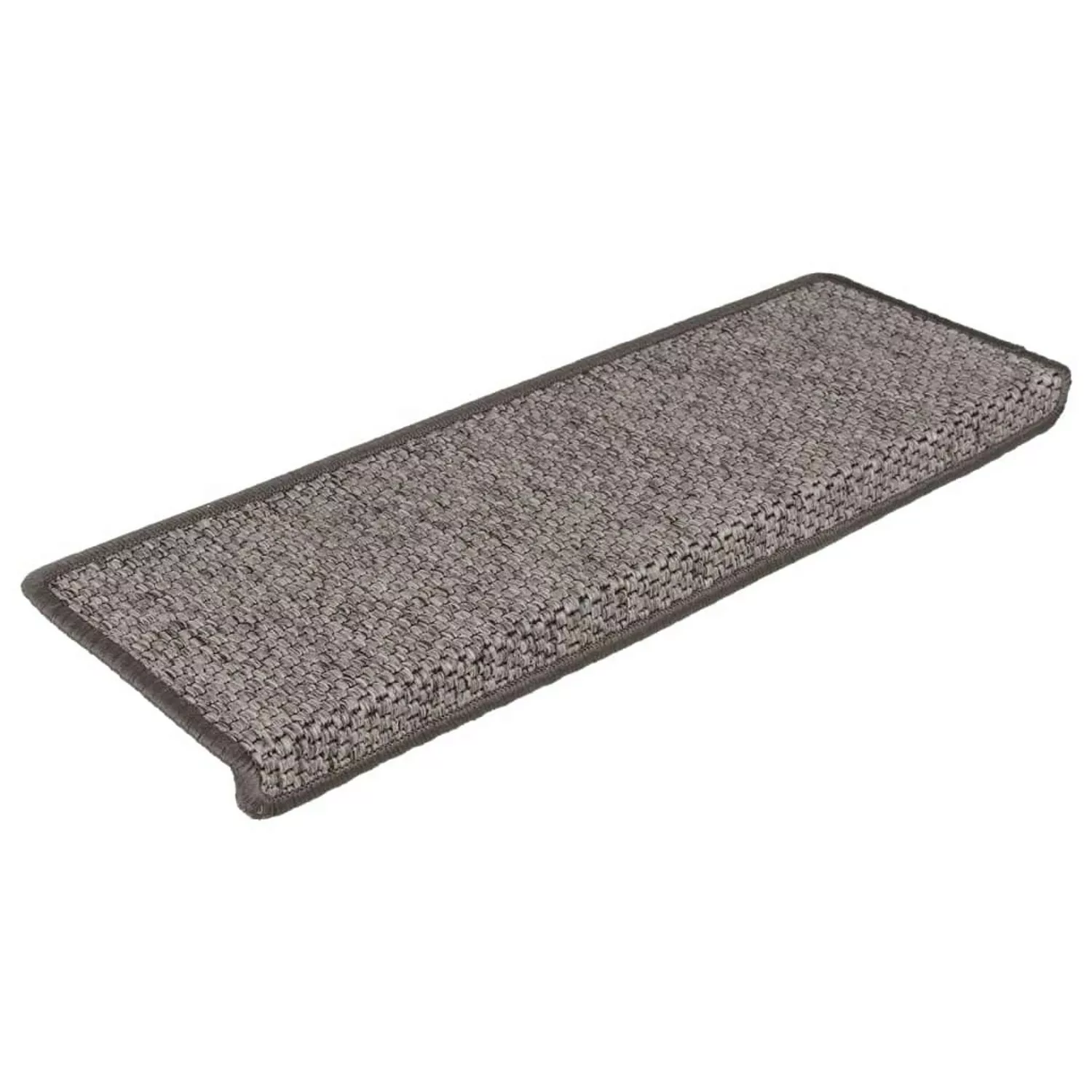 Treppenmatten Selbstklebend Sisal 15 Stk. 65x25 Cm Grau & Beige günstig online kaufen