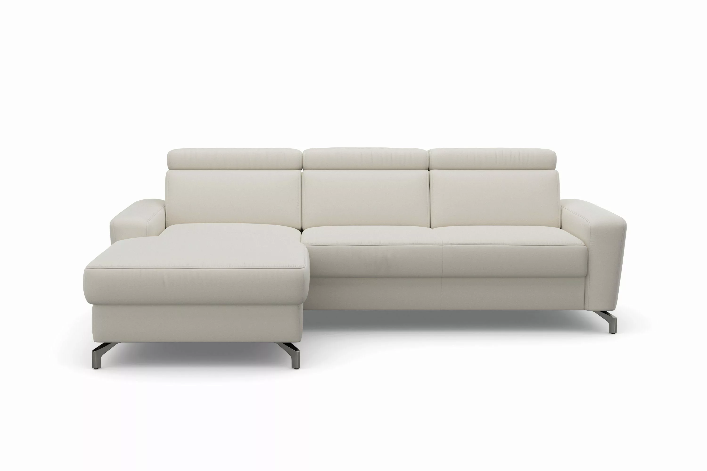sit&more Ecksofa "Scarlett L-Form", inklusive Kopfteilverstellung, wahlweis günstig online kaufen
