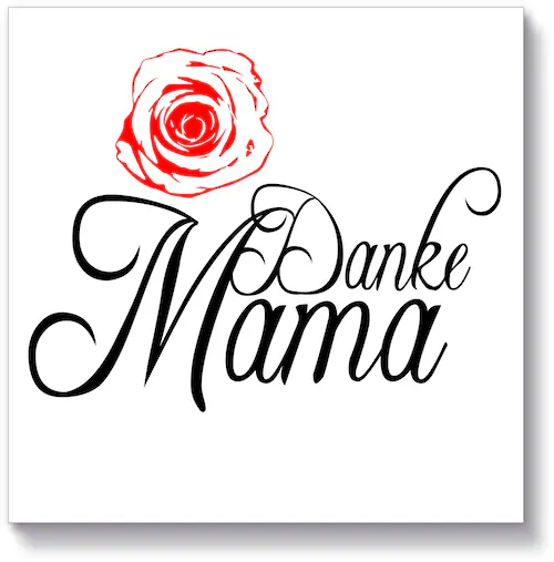 Artland Holzbild "Danke Mama", Sprüche & Texte, (1 St.) günstig online kaufen