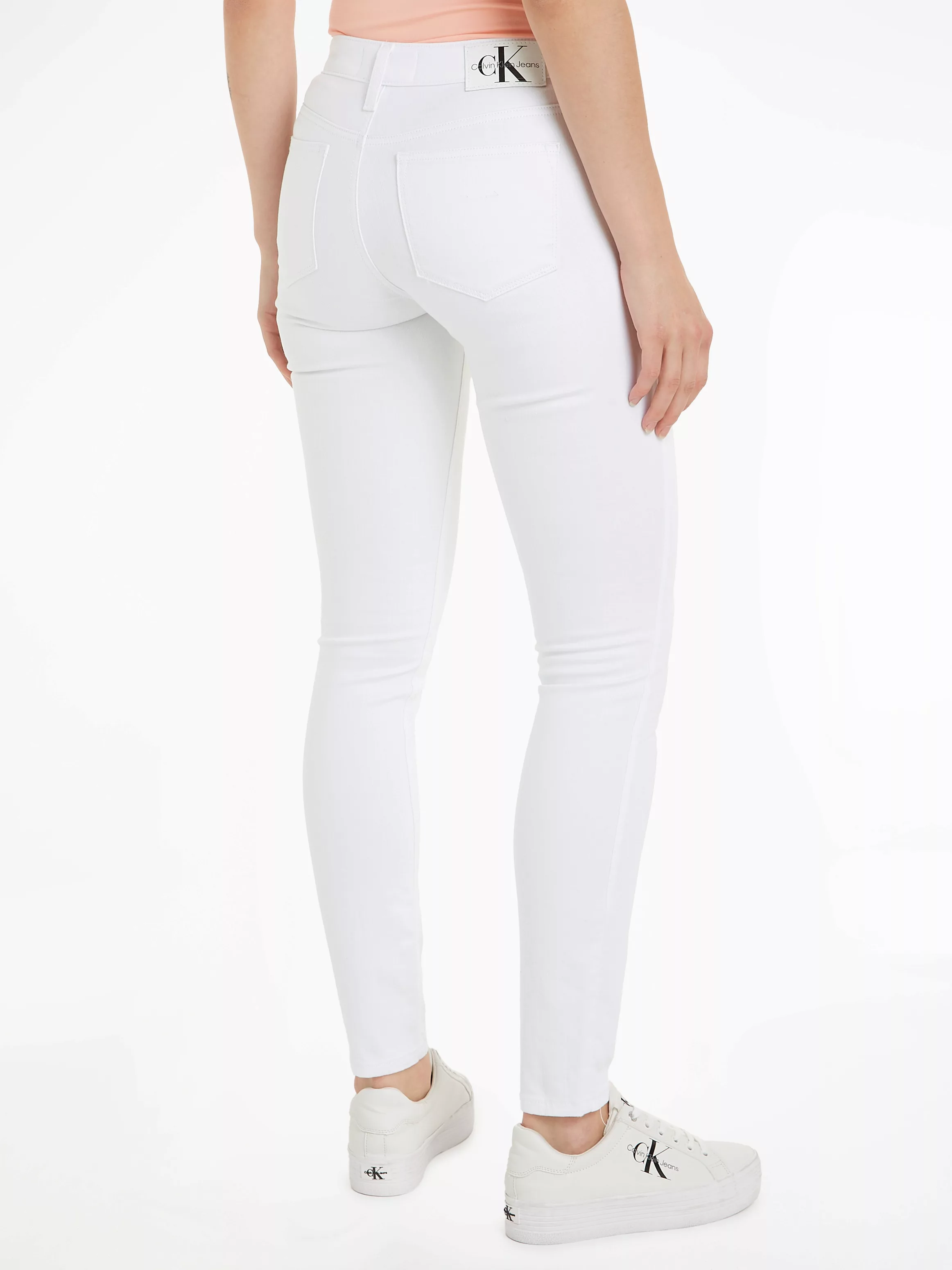 Calvin Klein Jeans Skinny-fit-Jeans "MID RISE SKINNY", in klassischer 5-Poc günstig online kaufen