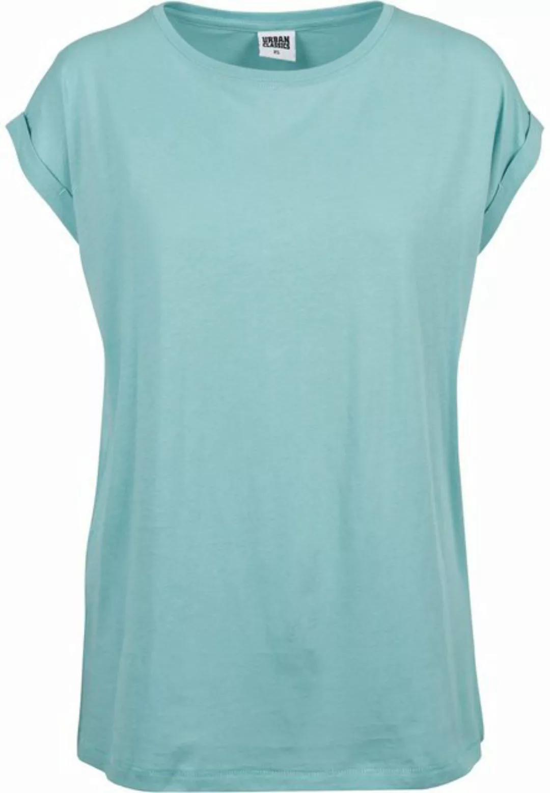 URBAN CLASSICS Kurzarmshirt Urban Classics Damen Ladies Extended Shoulder T günstig online kaufen