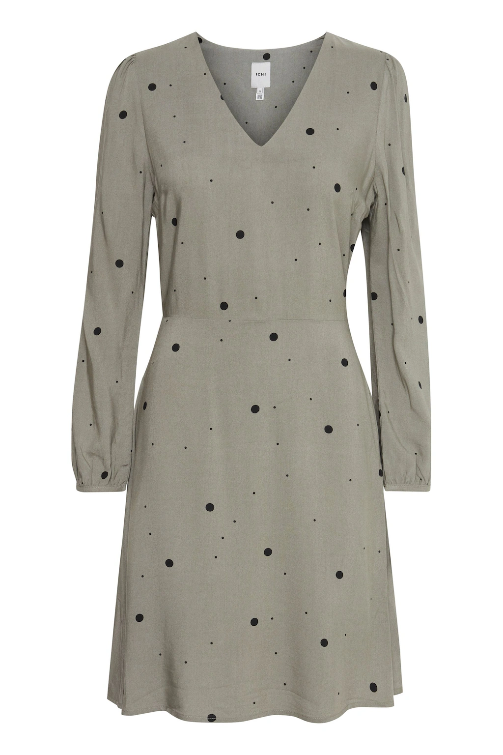 Ichi A-Linien-Kleid IHVERA DR16 - 20115114 Kleid mit Muster günstig online kaufen