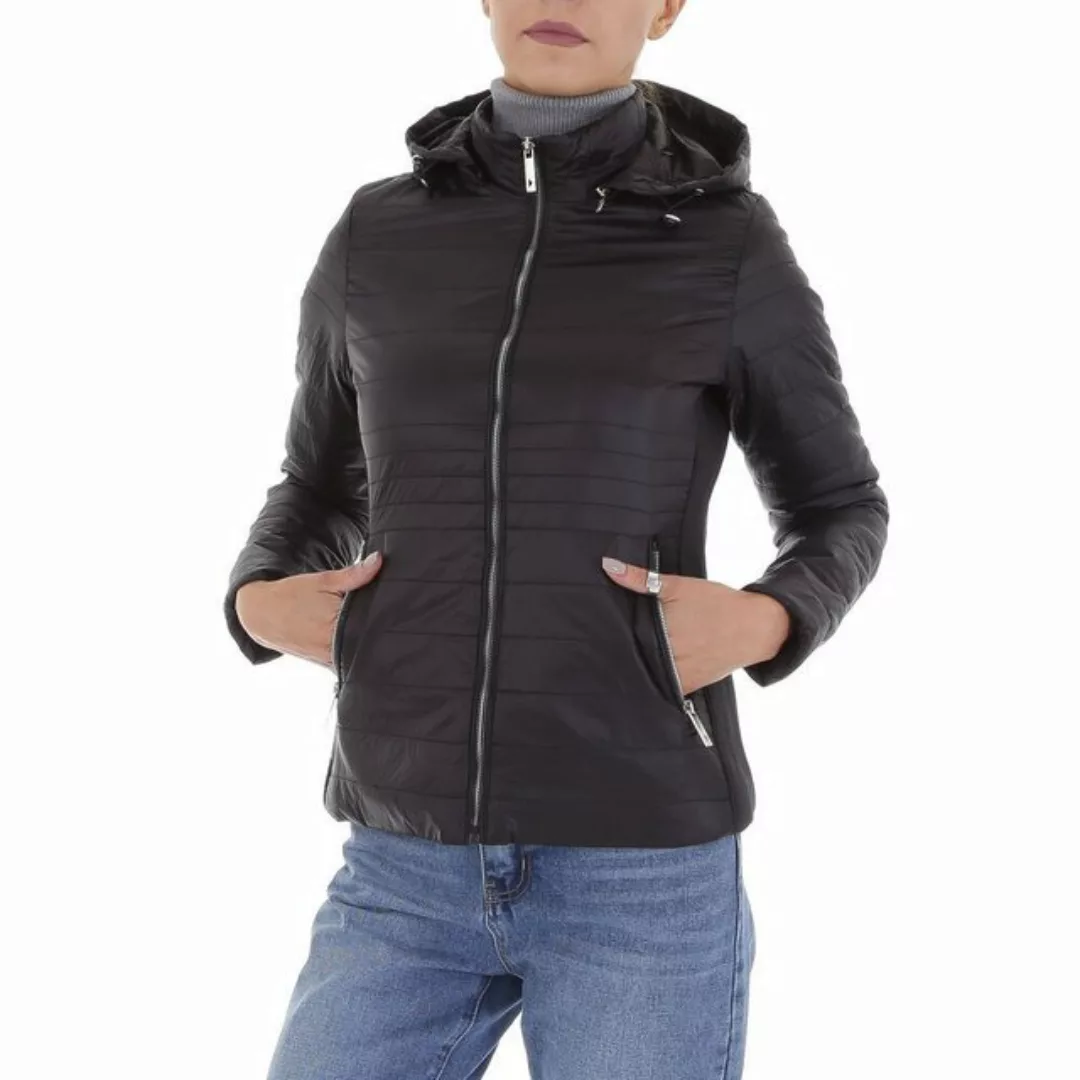 Ital-Design Steppjacke Damen Freizeit (87256359) Kapuze (abnehmbar) Leicht günstig online kaufen