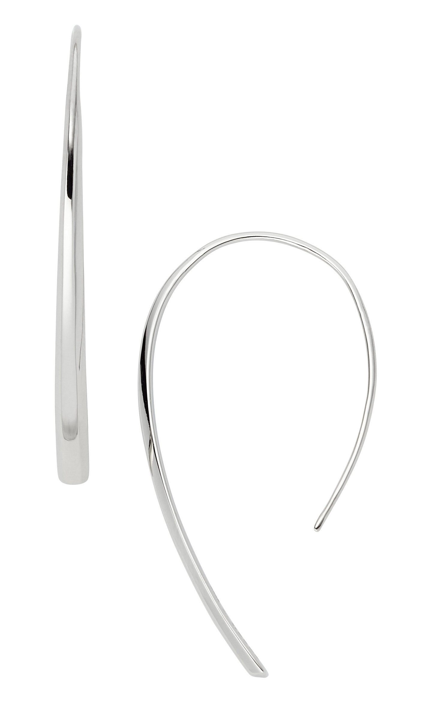 Fossil Paar Ohrhaken Bevel Hoop, Fashion, günstig online kaufen