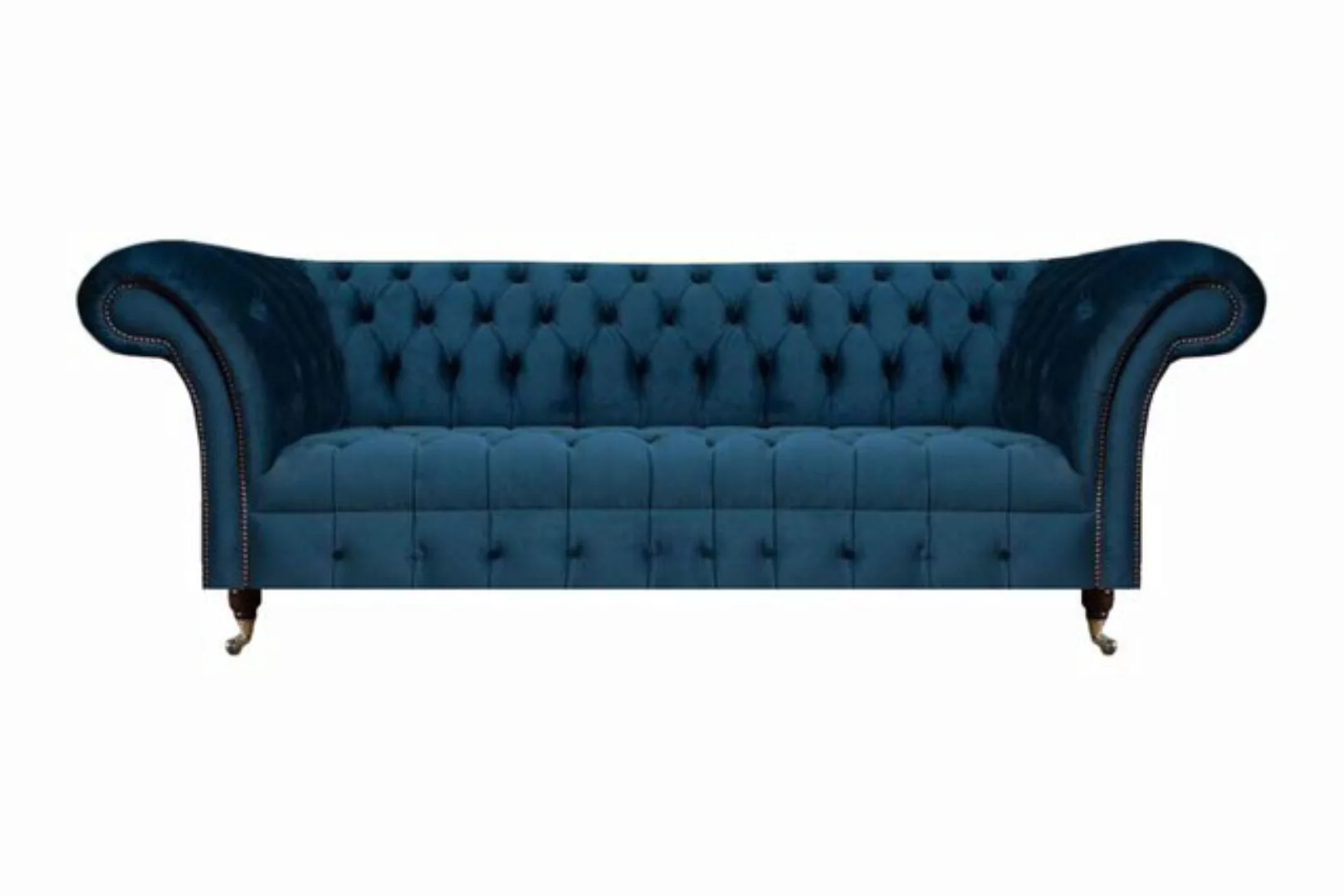 JVmoebel Chesterfield-Sofa Sofa Dreisitze Couch Wohnzimmer Polstersofa Sitz günstig online kaufen