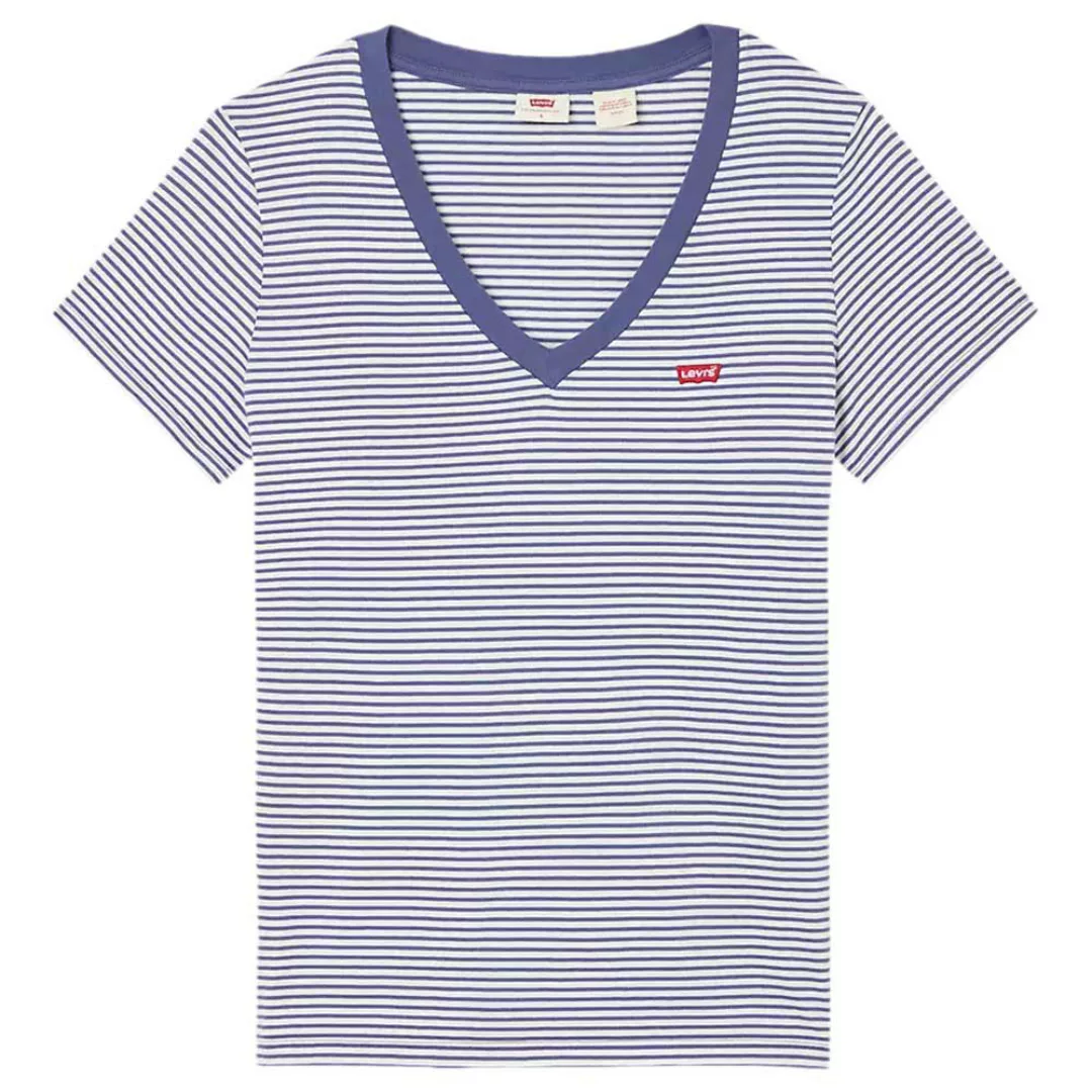 Levi´s ® The Perfect V Neck Kurzarm T-shirt 2XS Annalise Stripe B günstig online kaufen