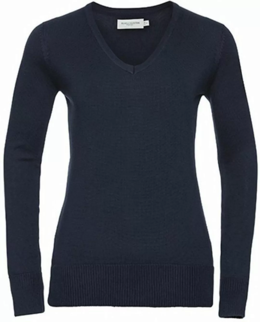 Russell Sweatshirt Ladies´ V-Neck Knitted Pullover günstig online kaufen