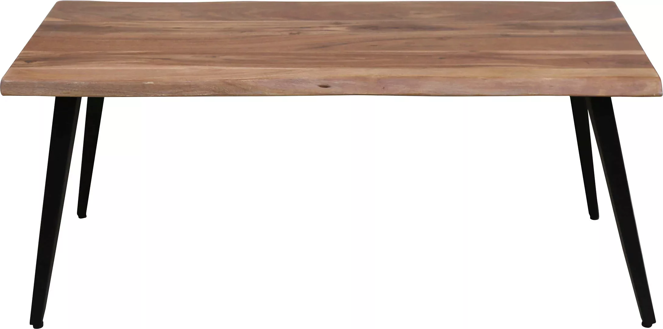 byLIVING Couchtisch "Caddy", Tischplatte mit Baumkante, Breite 110 oder 60 günstig online kaufen