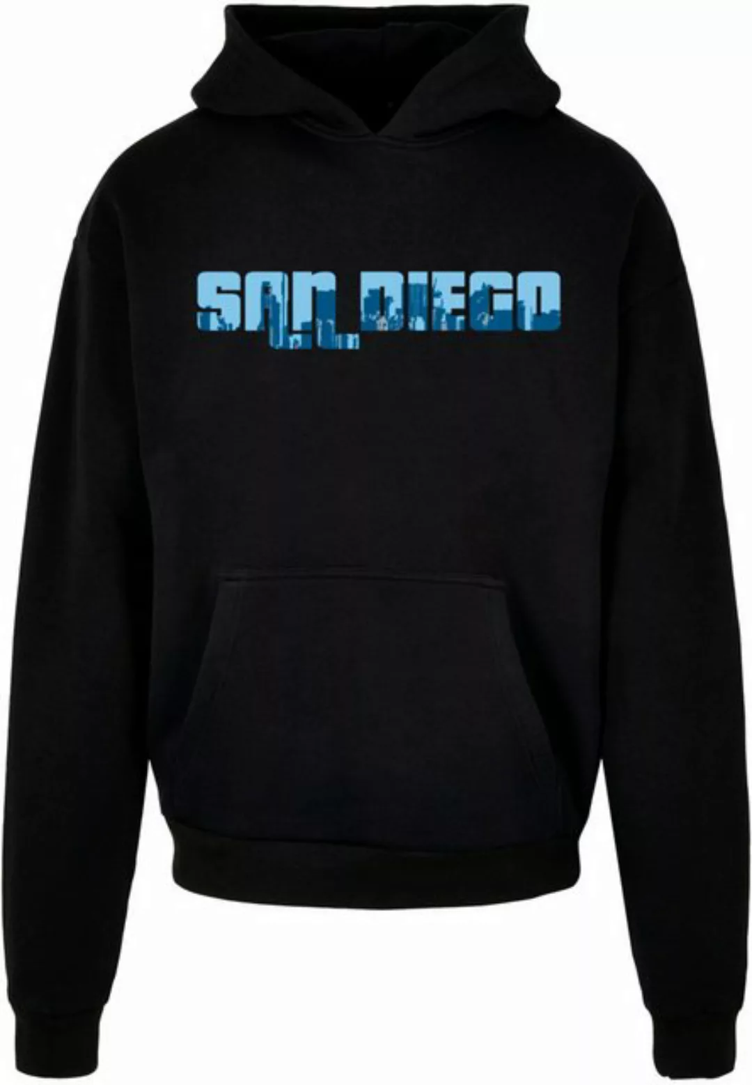 Merchcode Kapuzensweatshirt Merchcode Herren Grand San Diego Skyline Ultra günstig online kaufen