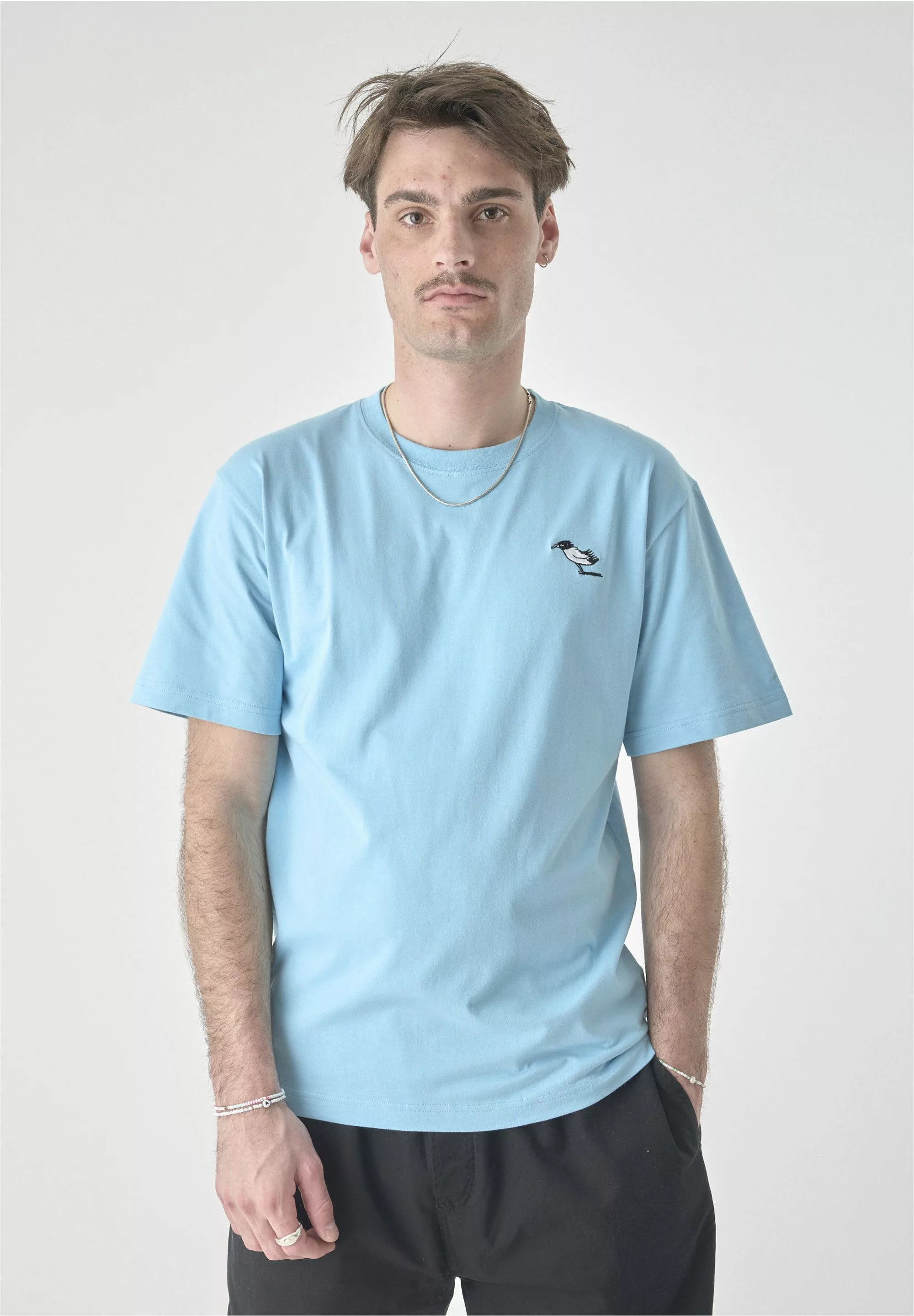 Cleptomanicx T-Shirt Classic Tee Storm Gull günstig online kaufen