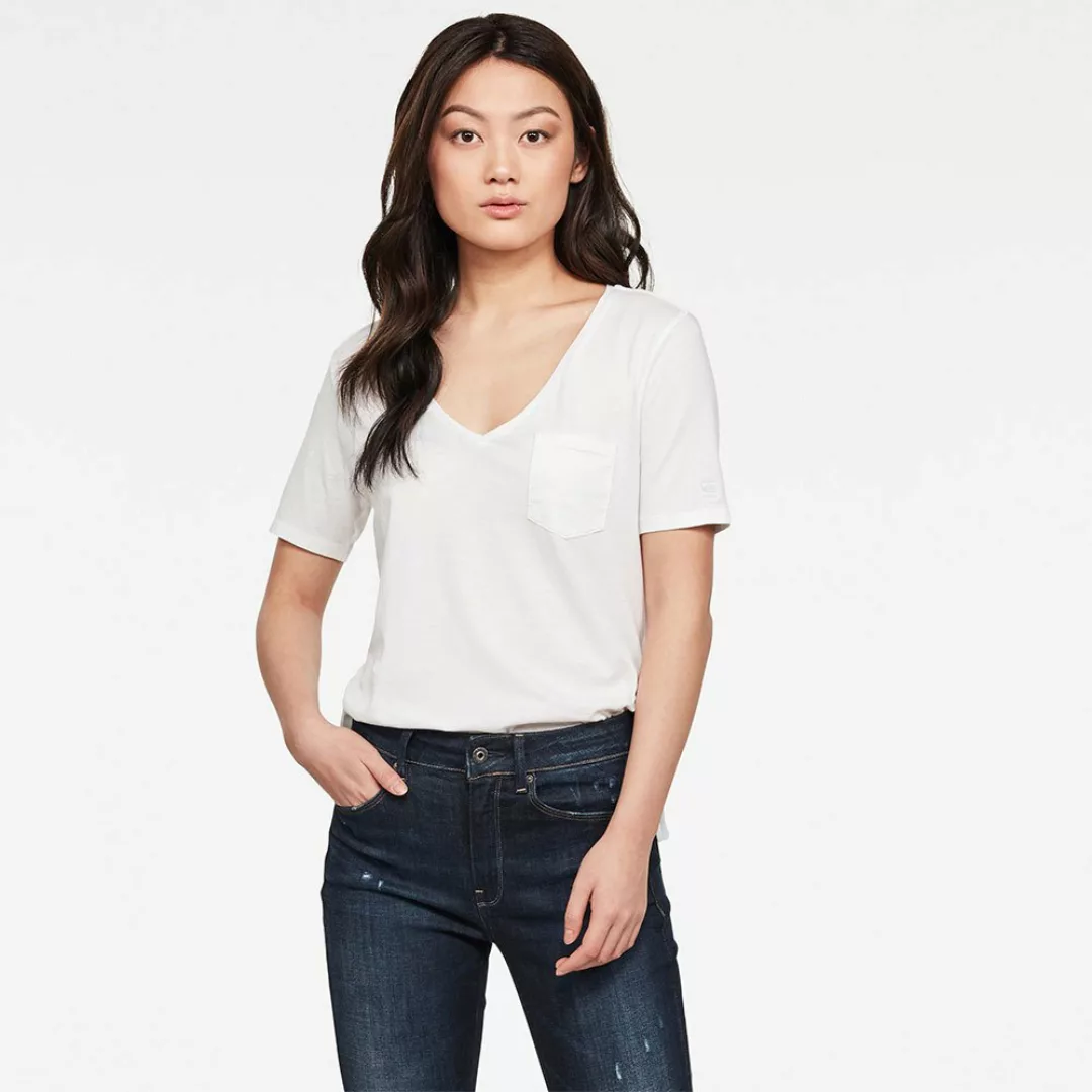 G-star Core Ovvela Kurzarm T-shirt 2XS White günstig online kaufen