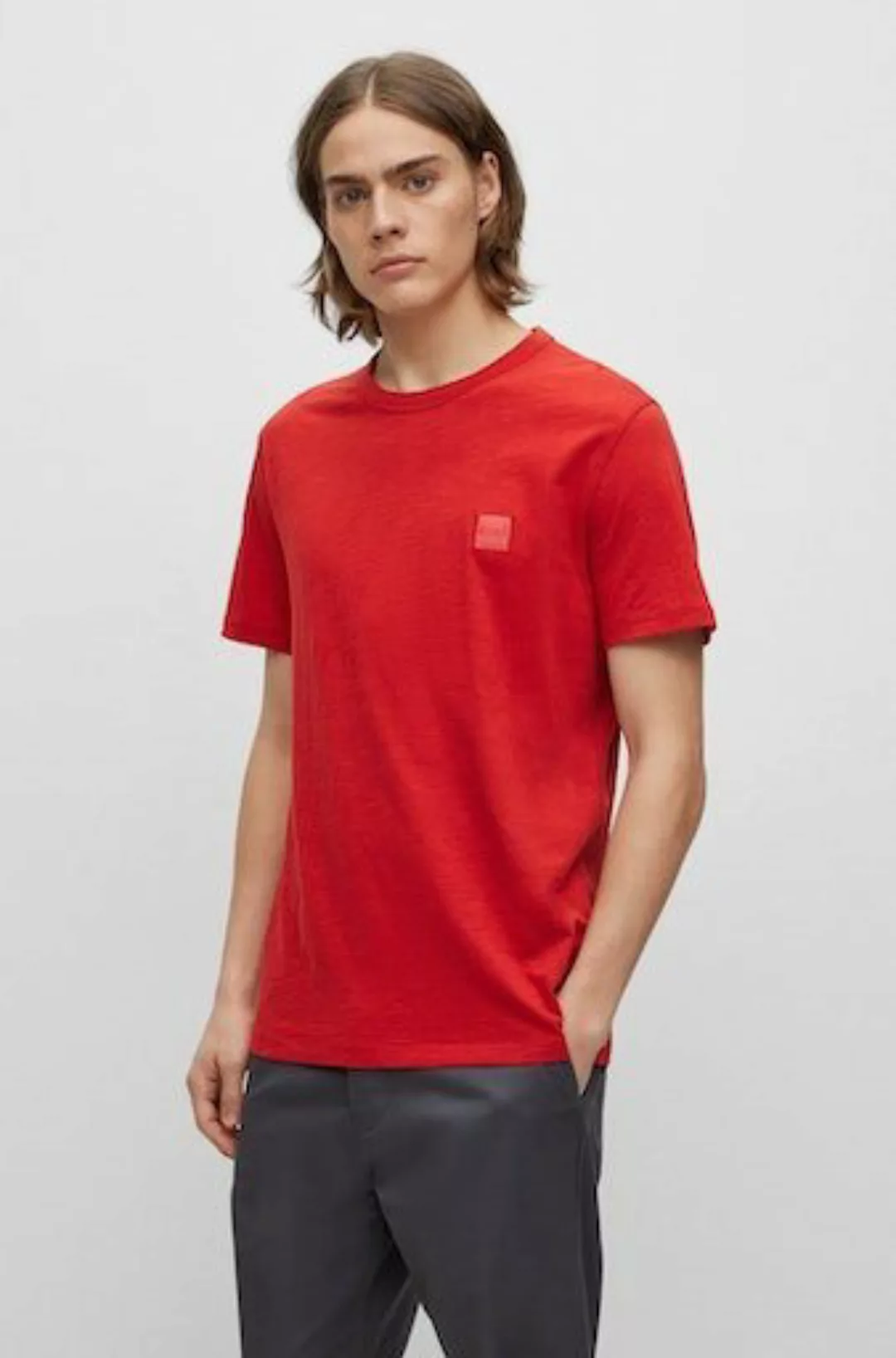 BOSS ORANGE T-Shirt Tegood (Packung) mit Overlock-Nähten verziert günstig online kaufen