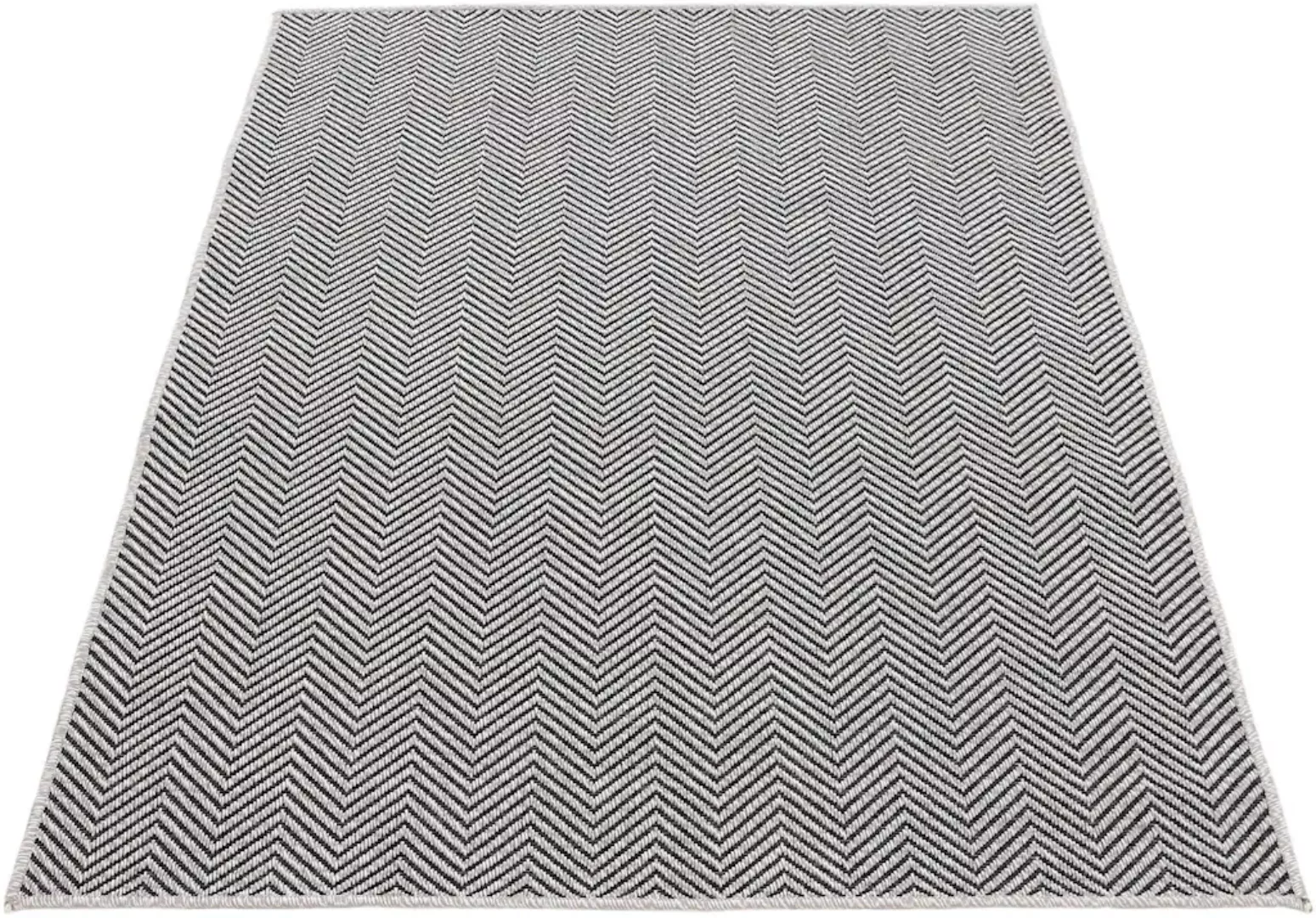 carpetfine Teppich »Boho 106«, rechteckig, robustes Flachgewebe, Sisal Opti günstig online kaufen