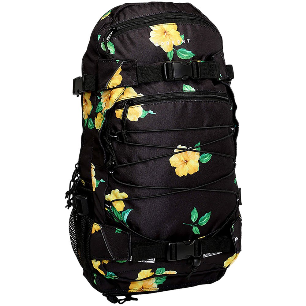 Forvert Louis Allover 20l Rucksack One Size Black Hibiscus günstig online kaufen